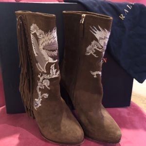 Ralph Lauren suede Boots